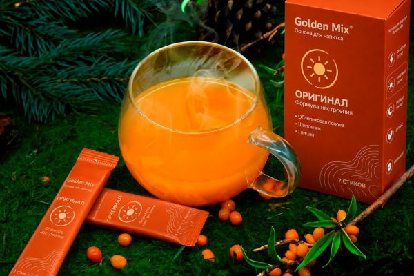 Golden Mix Оригинал яркий облепиховый вкус для хорошего настроения